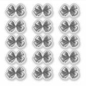 Zwarte strikstickers. sticker (Voorkant)