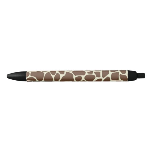 Zwarte strip pen - Afdrukken Giraffe - Zwarte inkt (Voorkant)