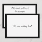 Zwarte Stripe Border (Voorkant / Achterkant)