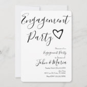 Zwarte Stripes Heart van de moderne supportoptie Kaart (Voorkant)