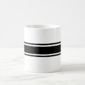 Zwarte Stripes-Mok Koffiemok (Center)