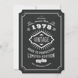 Zwarte Stropdas  40e verjaardag Kaart