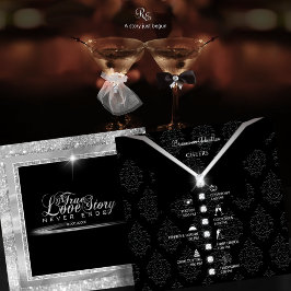 Zwarte Stropdas Diamond tijdlijn Kaart