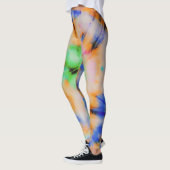 Zwarte stropdas kleurstof, Grungy . Leggings (Links)
