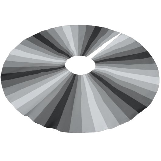 Zwarte-structuurrok met optische illusie kerstboom rok (Gekanteld)