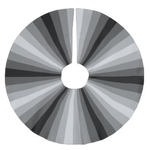 Zwarte-structuurrok met optische illusie kerstboom rok