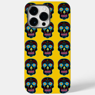 Zwarte Suiker Schedel Case-Mate iPhone Case