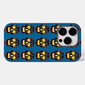 Zwarte Suiker Schedel Case-Mate iPhone Case (Achterkant (horizontaal))
