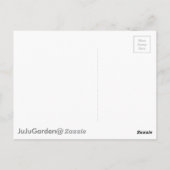 Zwarte Suikerhuid Briefkaart (Achterkant)