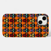 Zwarte Suikerhuid Case-Mate iPhone Case (Achterkant (horizontaal))