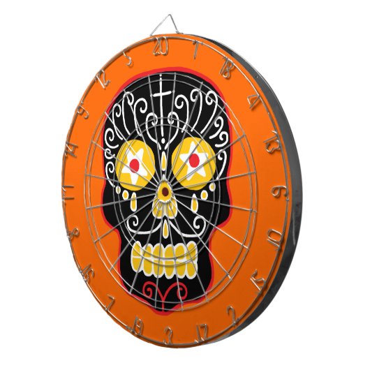 Zwarte Suikerhuid Dartbord (Voorkant Rechts)