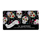 Zwarte Suikerhuid en Zwemelen ID725 Etiket (Voorkant)