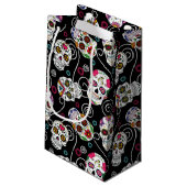 Zwarte Suikerhuid en Zwemelen ID725 Klein Cadeauzakje (Achterkant Gekanteld)