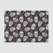 Zwarte Suikerhuid en Zwemelen ID725 Tissuepapier (Voorkant)