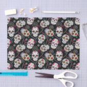 Zwarte Suikerhuid en Zwemelen ID725 Tissuepapier (Craft)