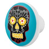 Zwarte Suikerhuid Keramische Knop (Rechts)