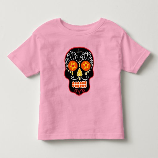 Zwarte Suikerhuid Kinder Shirts (Voorkant)