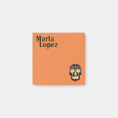 Zwarte Suikerhuid Post-it® Notes (Voorkant)