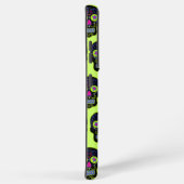 Zwarte Suikerhuid Samsung Galaxy Hoesje (Rechterkant)