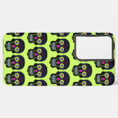 Zwarte Suikerhuid Samsung Galaxy Hoesje (Linkerkant)