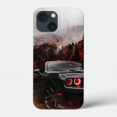 zwarte superauto's Case-Mate iPhone case (Achterkant)