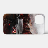 zwarte superauto's Case-Mate iPhone case (Achterkant (horizontaal))