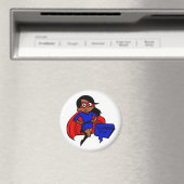 zwarte supermama magneet (Insitu (Vaatwasser))