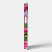 Zwarte Swallowtail Butterfly op donkerroze ventila Case-Mate iPhone Case (Achterkant / Rechts)
