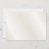 Zwarte Swirl & Cream 30-jarig huwelijksjubileum Fo Kaart (Achterkant)