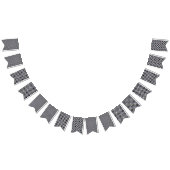 Zwarte symmetrische diamanten met gradiënt Lijsten Vlaggetjes (Alle)