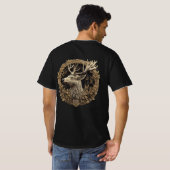 zwarte T-shirt (Achterkant volledig)