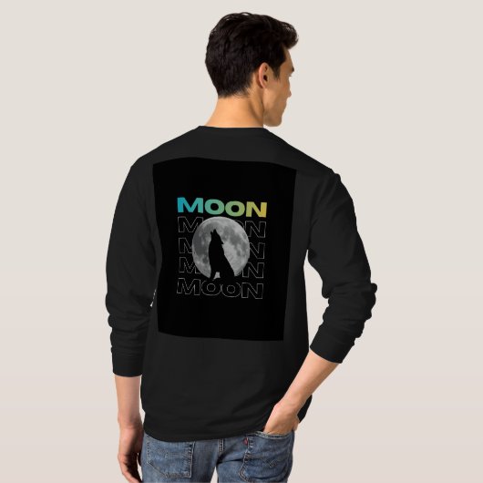 Zwarte t-shirt (Achterkant volledig)
