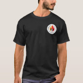 Zwarte T-shirt met CFA-Logo (Voorkant)