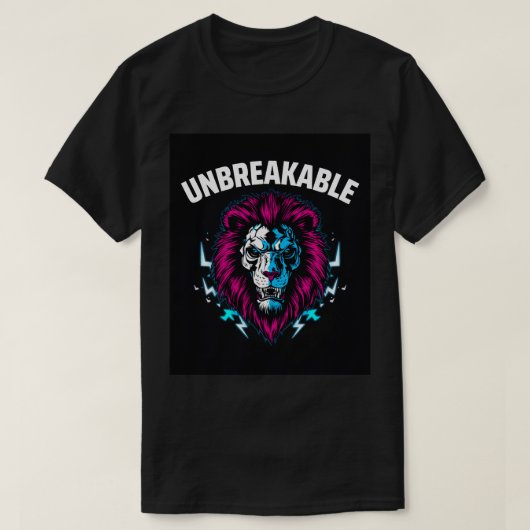 Zwarte t-shirt met halve mouwen (Design voorkant)
