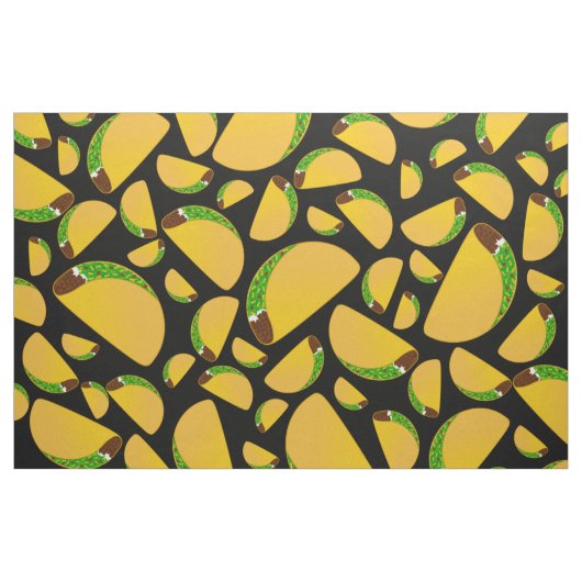 Zwarte tacos stof (Yard (91,4 cm))