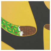 Zwarte tacos stof (Close Up)