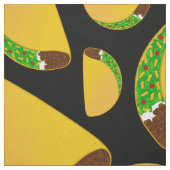 Zwarte tacos stof (Swatch)