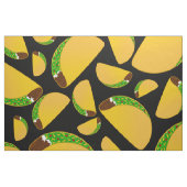 Zwarte tacos stof (Fat Quarter)