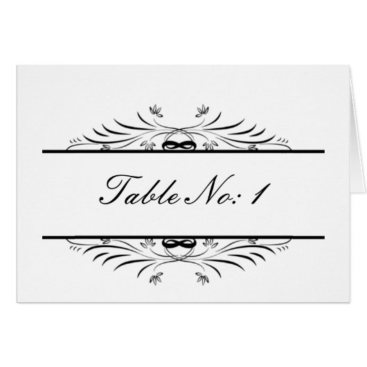 zwarte tafelzitje (Voorkant Horizontaal)