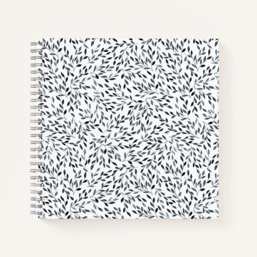 Zwarte takken notitieboek (Voorkant)