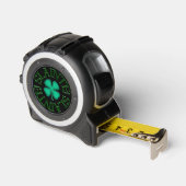 Zwarte tape-maat rolmaat (Hoek)