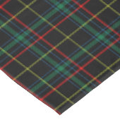 Zwarte Tartan Schotland geruit  Tafelkleed (Gekanteld)