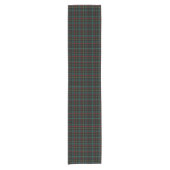 Zwarte Tartan Schotse ruit tafelloper (Voorkant)