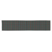 Zwarte Tartan Schotse Strepen Tafel Runner Korte Tafelloper (Horizontaal)
