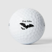 Zwarte tas golfballen (Voorkant)