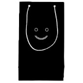 Zwarte tas klein cadeauzakje (Voorkant)