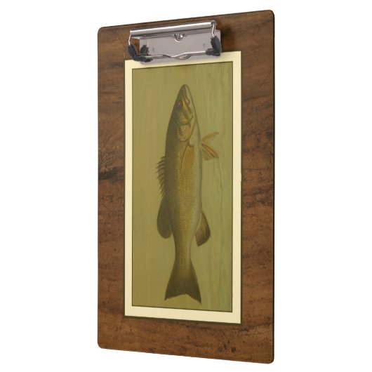 Zwarte tas op een groene achtergrond klembord (Links)