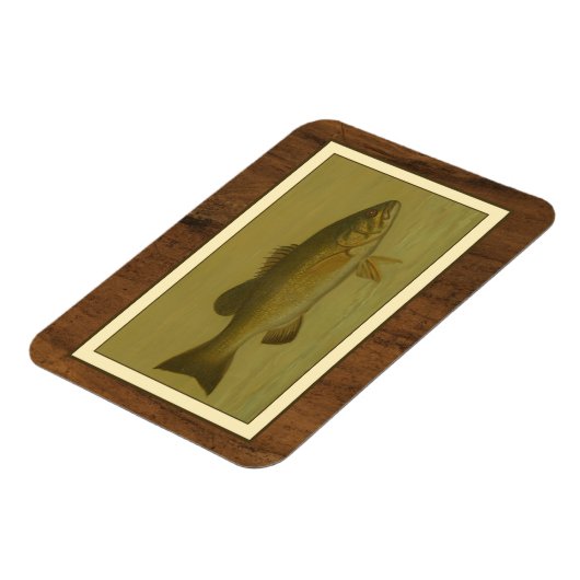 Zwarte tas op een groene achtergrond magneet (Linkerzijde)