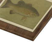 Zwarte tas op een groene achtergrond snijplank (Hoek)