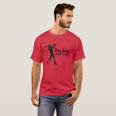 Zwarte tas van Slugger Baseball Player T-shirt (Voorkant volledig)